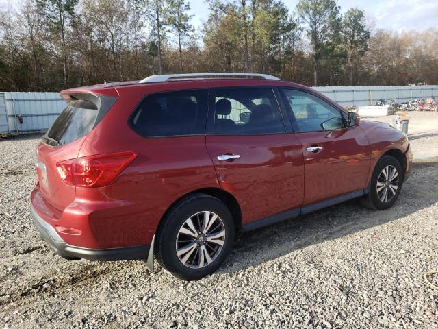 5N1DR2MN6HC615585 - 2017 NISSAN PATHFINDER S RED photo 3
