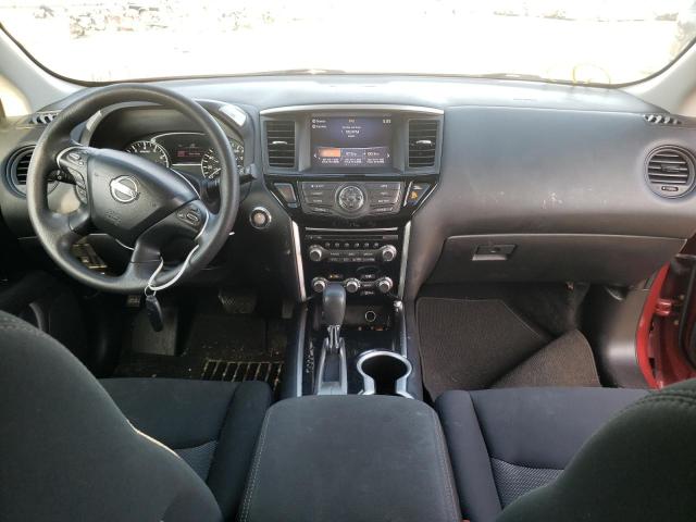 5N1DR2MN6HC615585 - 2017 NISSAN PATHFINDER S RED photo 8