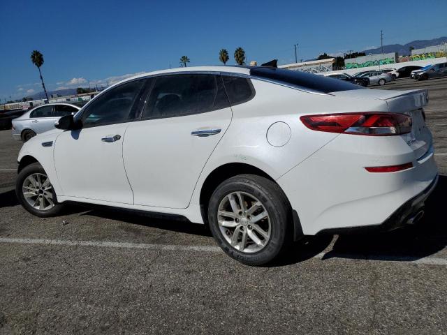 5XXGT4L35KG333136 - 2019 KIA OPTIMA LX WHITE photo 2