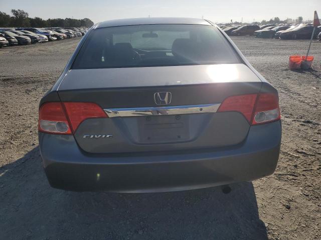 2HGFA1F54BH536952 - 2011 HONDA CIVIC LX GRAY photo 6