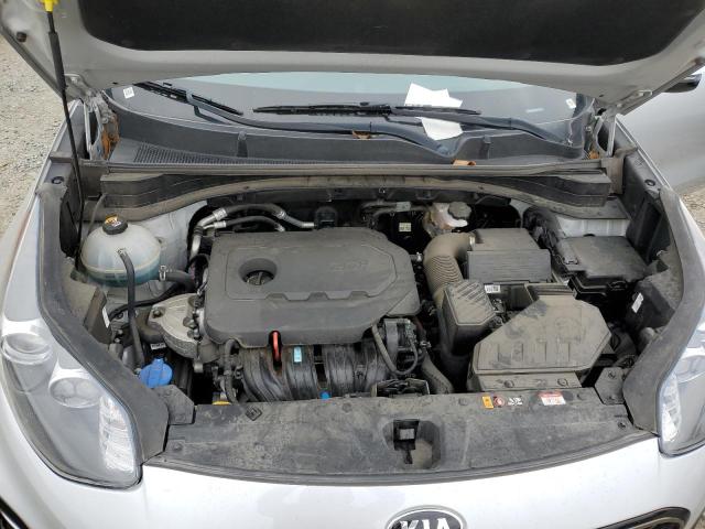 KNDP6CAC8L7732475 - 2020 KIA SPORTAGE S SILVER photo 11