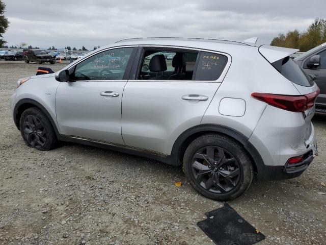 KNDP6CAC8L7732475 - 2020 KIA SPORTAGE S SILVER photo 2