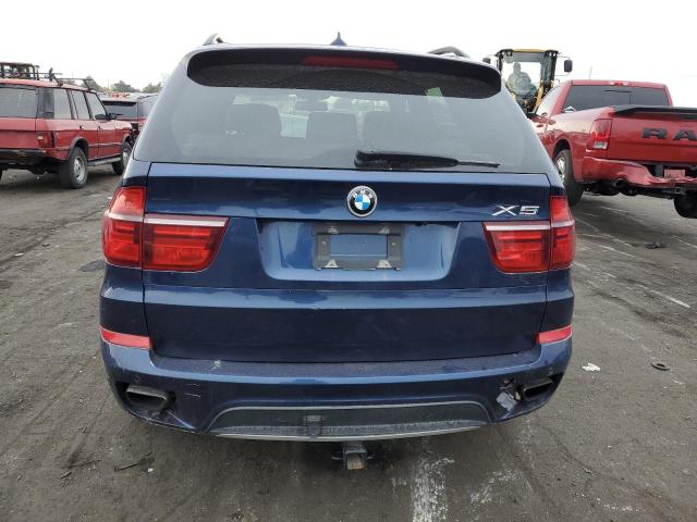 5UXZV8C59D0C16094 - 2013 BMW X5 XDRIVE50I BLUE photo 6