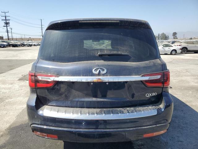 JN8AZ2AFXM9720565 - 2021 INFINITI QX80 LUXE BLUE photo 6