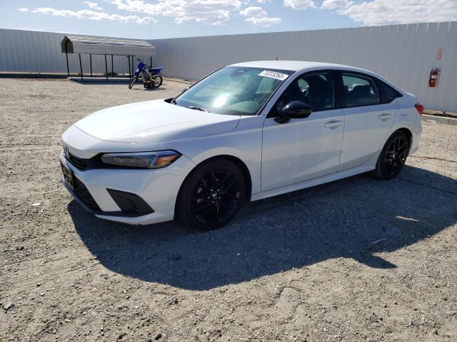 2HGFE2F50PH515629 - 2023 HONDA CIVIC SPORT თეთრი ფოტო 1