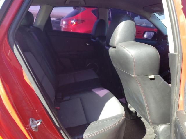 JM1BK34L371730336 - 2007 MAZDA SPEED 3 წითელი ფოტო 10