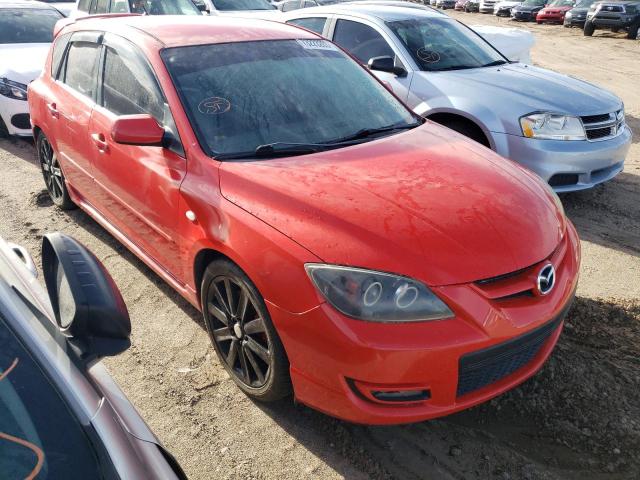 JM1BK34L371730336 - 2007 MAZDA SPEED 3 წითელი ფოტო 4