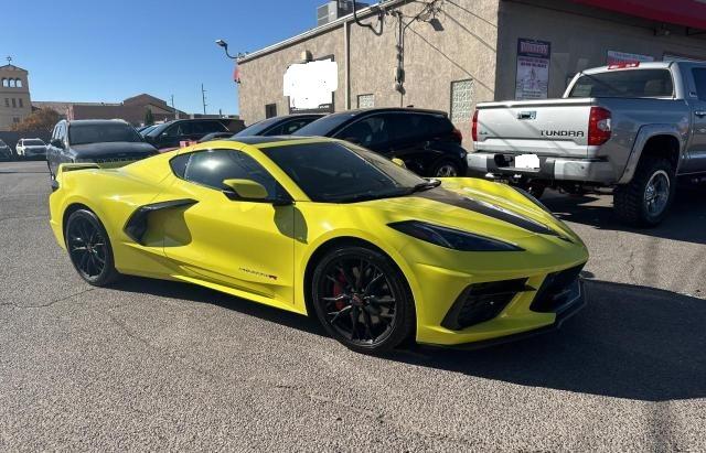 1G1YC2D43P5138219 - 2023 CHEVROLET CORVETTE STINGRAY 3LT YELLOW photo 1