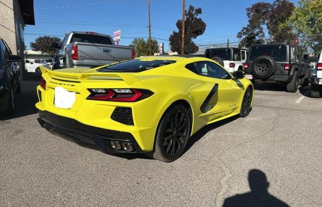 1G1YC2D43P5138219 - 2023 CHEVROLET CORVETTE STINGRAY 3LT YELLOW photo 4