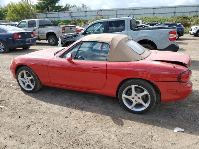 JM1NB353X10204293 - 2001 MAZDA MX-5 MIATA BASE RED photo 2