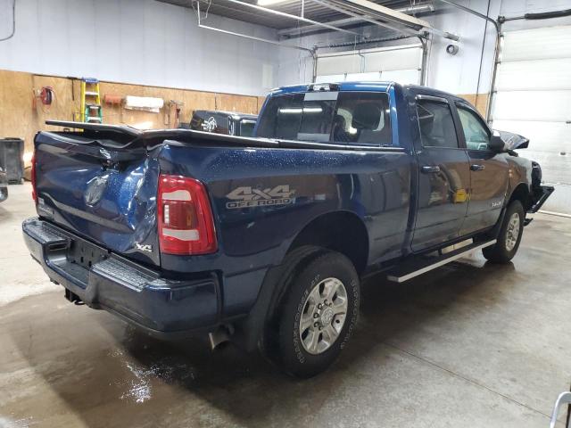 3C6UR5DL9NG196880 - 2022 RAM 2500 BIG HORN/LONE STAR BLUE photo 3