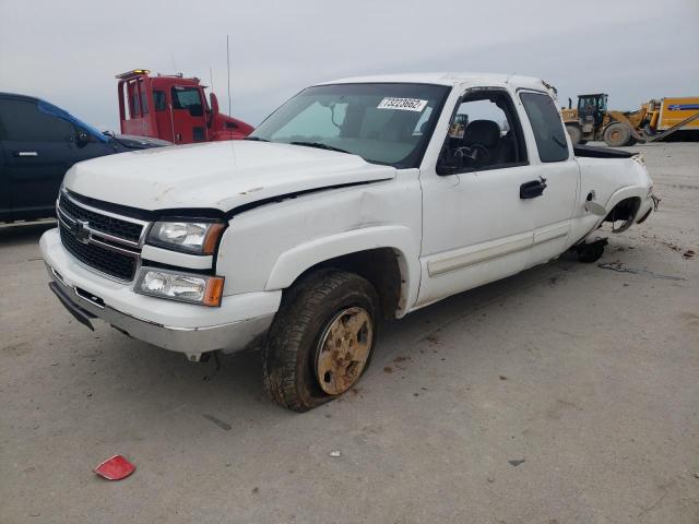 1GCEK19B57Z111028 - 2007 CHEVROLET SILVERADO K1500 CLASSIC WHITE photo 1