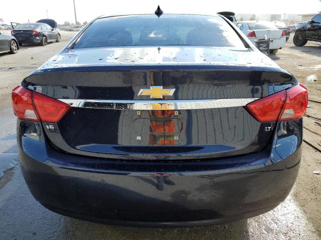 2G1105S35H9113333 - 2017 CHEVROLET IMPALA LT BLUE photo 6