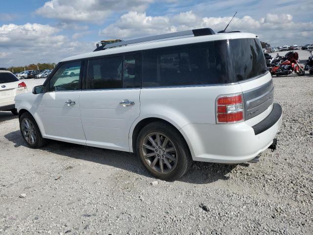 2FMHK6D89GBA02107 - 2016 FORD FLEX LIMITED WHITE photo 2