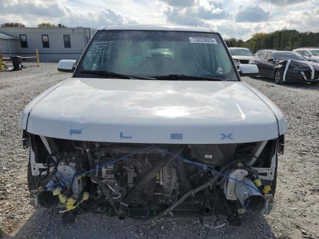 2FMHK6D89GBA02107 - 2016 FORD FLEX LIMITED WHITE photo 5