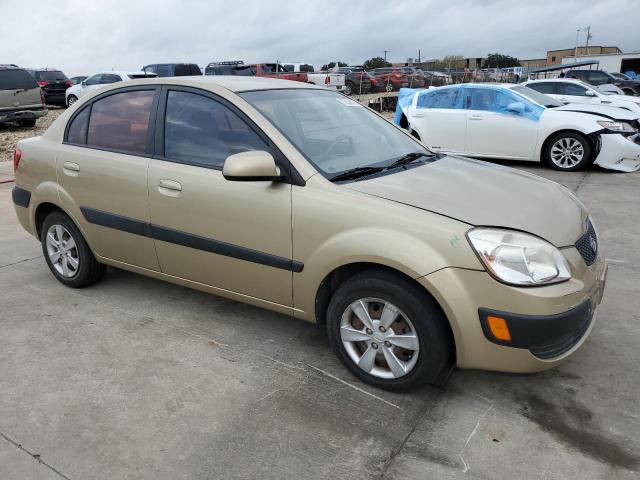 KNADE123286386703 - 2008 KIA RIO BASE TAN photo 4