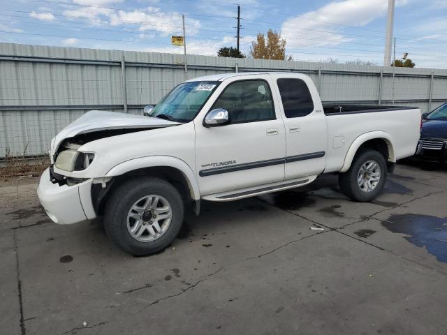 5TBBT44143S424625 - 2003 TOYOTA TUNDRA ACCESS CAB SR5 WHITE photo 1