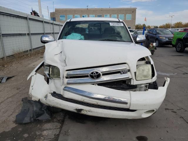 5TBBT44143S424625 - 2003 TOYOTA TUNDRA ACCESS CAB SR5 WHITE photo 5