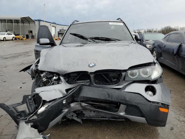 WBXPC93459WJ25100 - 2009 BMW X3 XDRIVE30I GRAY photo 5