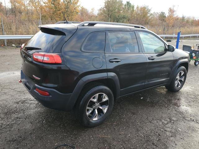 1C4PJMBS1EW128463 - 2014 JEEP CHEROKEE TRAILHAWK BLACK photo 3