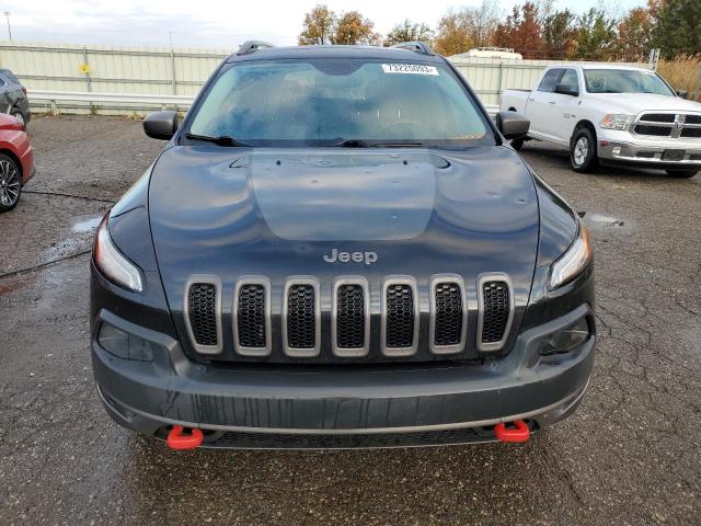 1C4PJMBS1EW128463 - 2014 JEEP CHEROKEE TRAILHAWK BLACK photo 5