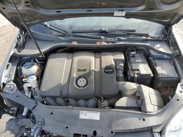 3VWJX7AJ8AM050351 - 2010 VOLKSWAGEN JETTA S GRAY photo 11