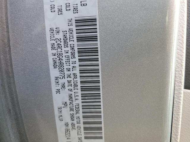 2C4RC1BG4HR820775 - 2017 CHRYSLER PACIFICA TOURING L 银色 照片 13