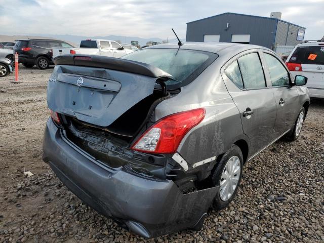 3N1CN7AP9JL803979 - 2018 NISSAN VERSA S CHARCOAL photo 3