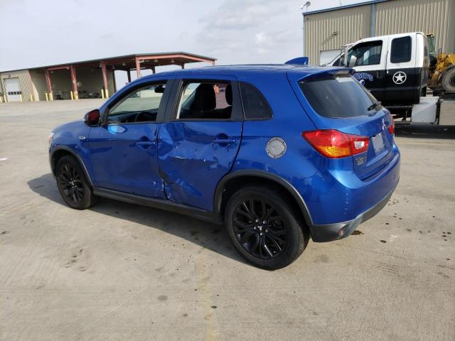 JA4AP3AU6HZ039700 - 2017 MITSUBISHI OUTLANDER ES BLUE photo 2