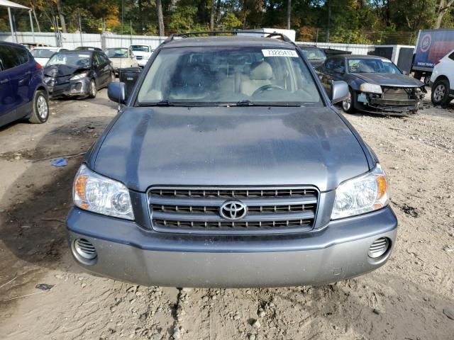 JTEGD21A730068687 - 2003 TOYOTA HIGHLANDER BLUE photo 5