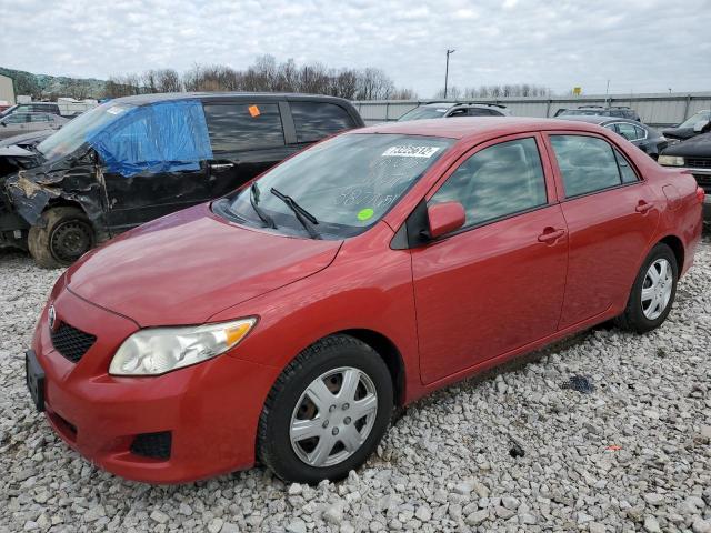 1NXBU4EE8AZ360034 - 2010 TOYOTA COROLLA BASE RED photo 1