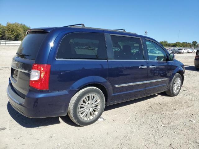 2C4RC1CG5FR610410 - 2015 CHRYSLER TOWN & COU TOURING L BLUE photo 3