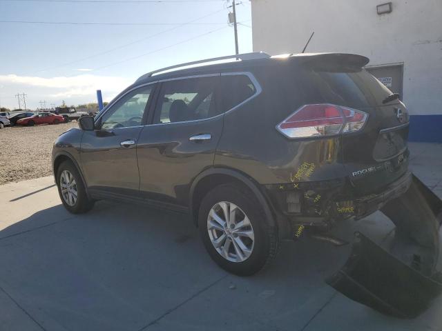 5N1AT2MV9EC791594 - 2014 NISSAN ROGUE S BLACK photo 2