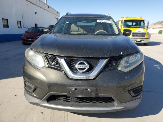 5N1AT2MV9EC791594 - 2014 NISSAN ROGUE S BLACK photo 5