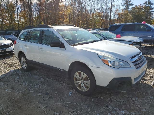 4S4BRBAC7D3255229 - 2013 SUBARU OUTBACK 2.5I WHITE photo 4