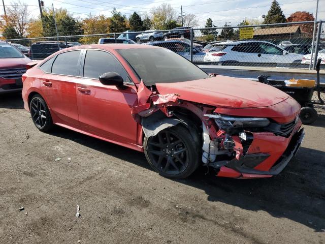 2HGFE2F52NH586036 - 2022 HONDA CIVIC SPORT 红色 照片 4