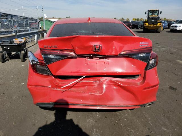 2HGFE2F52NH586036 - 2022 HONDA CIVIC SPORT 红色 照片 6