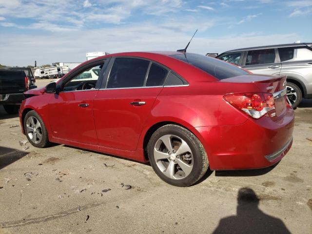 1G1PH5S91B7261110 - 2011 CHEVROLET CRUZE LTZ RED photo 2