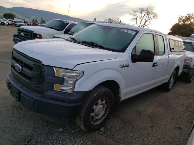 1FTEX1C81GKF58107 - 2016 FORD F150 SUPER CAB WHITE photo 1