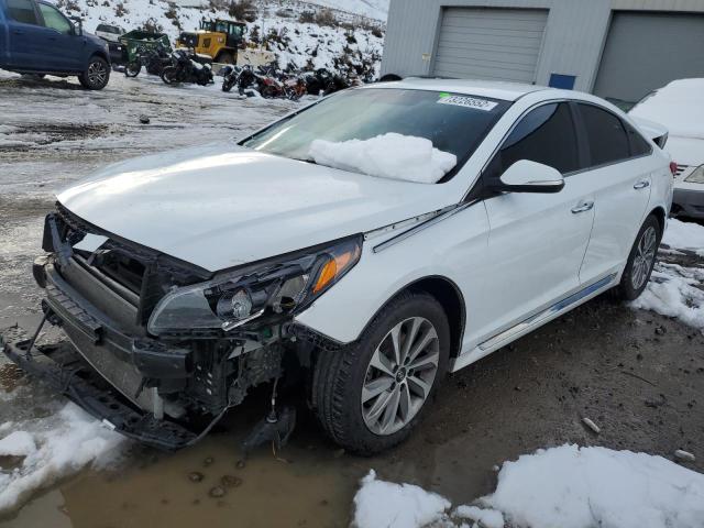 5NPE34AF9GH316128 - 2016 HYUNDAI SONATA SPORT WHITE photo 1