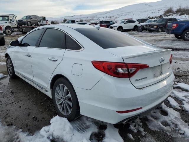 5NPE34AF9GH316128 - 2016 HYUNDAI SONATA SPORT WHITE photo 2