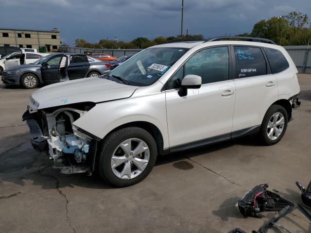 JF2SJAHC4EH466230 - 2014 SUBARU FORESTER 2.5I LIMITED WHITE photo 1