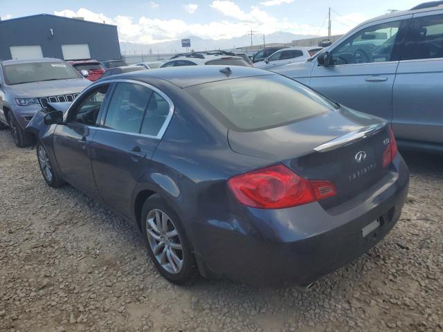 JNKBV61F88M269155 - 2008 INFINITI G35 BLUE photo 2