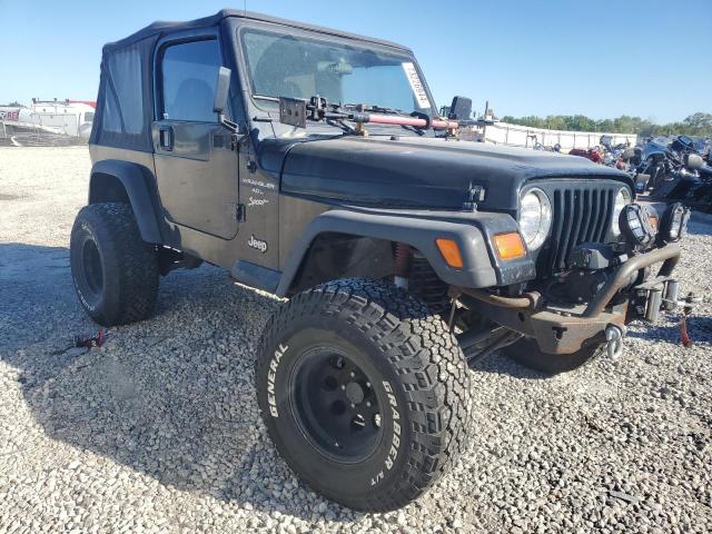 1J4FY19SXXP420860 - 1999 JEEP WRANGLER / SPORT BLACK photo 4