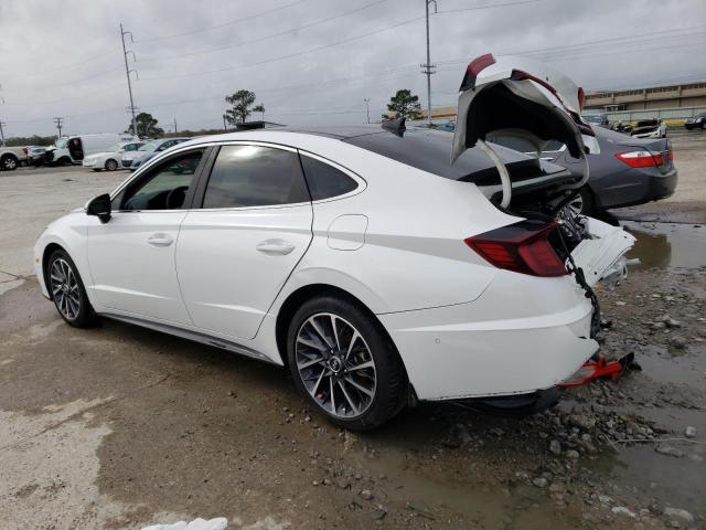 KMHL34J29NA187702 - 2022 HYUNDAI SONATA LIMITED WHITE photo 2