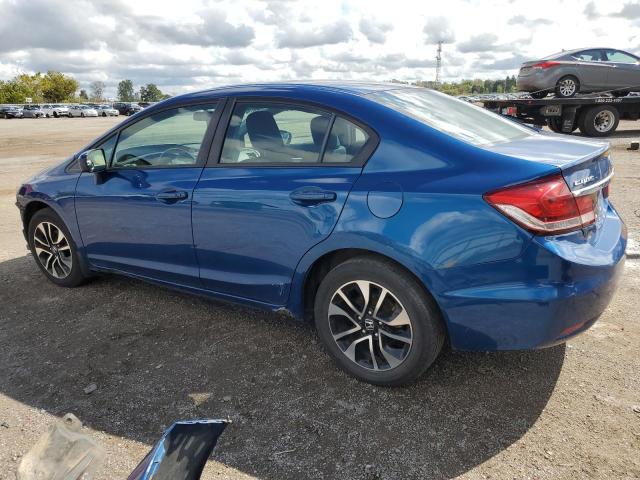 2HGFB2F56FH012985 - 2015 HONDA CIVIC LX BLUE photo 2