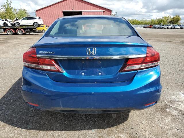 2HGFB2F56FH012985 - 2015 HONDA CIVIC LX BLUE photo 6