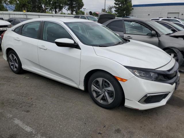 2HGFC2F67LH551827 - 2020 HONDA CIVIC LX WHITE photo 4