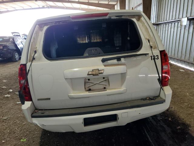 1GNMCAE07AR230128 - 2010 CHEVROLET TAHOE C1500  LS WHITE photo 6