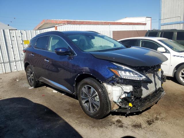 5N1AZ2BJ7PC125240 - 2023 NISSAN MURANO SV BLUE photo 4